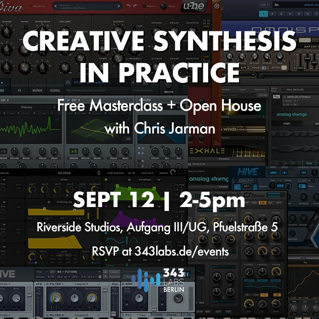 Berlin Synthesis Masterclass Sept 12