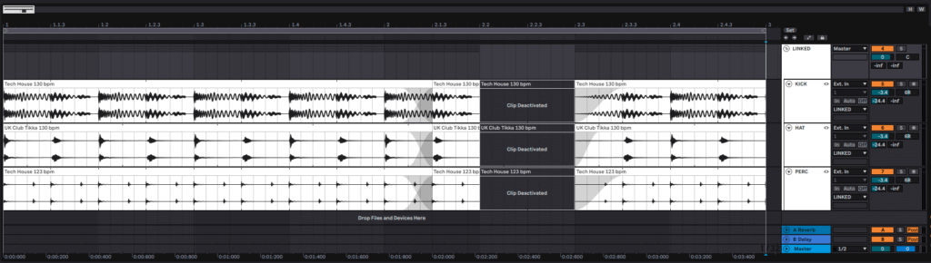 Linked Track Editing