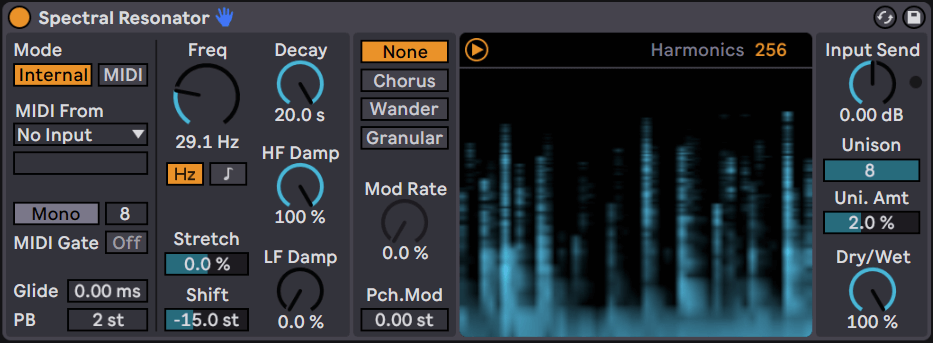 Spectral Resonator