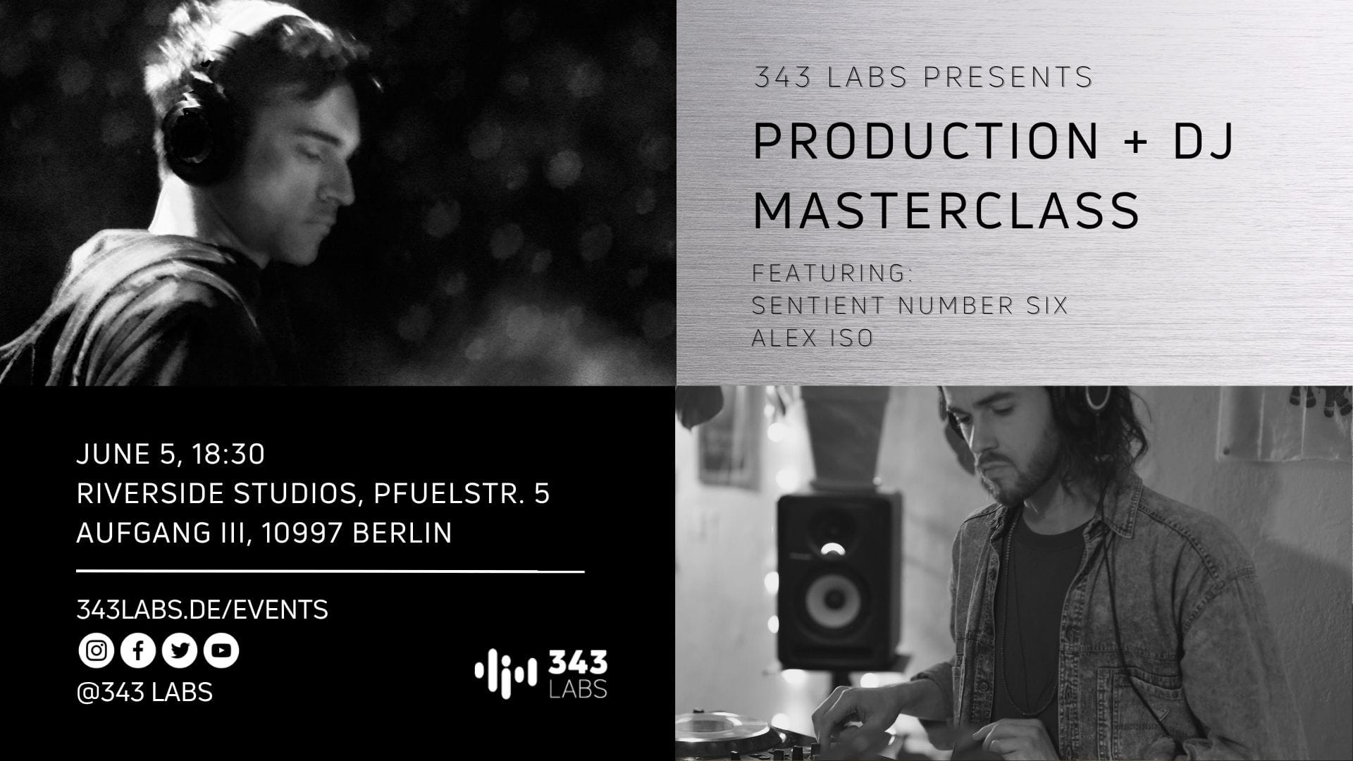 Production + DJ flyer2 June 5